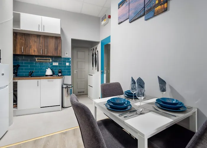 Downtown House Blue